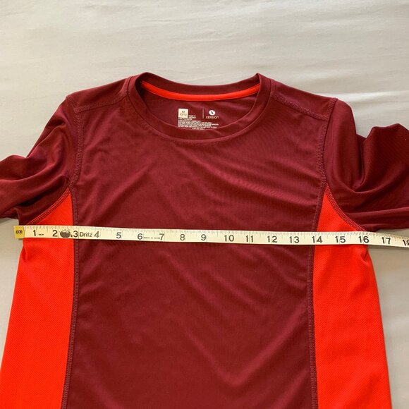 Athletic Works Xersion Girls Shirts Active Quick Dri Size 10/12 Rash Guard Red - Picture 6 of 13